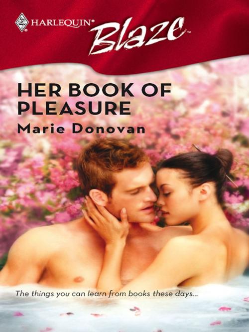 Cover of the book Her Book of Pleasure by Marie Donovan, Harlequin