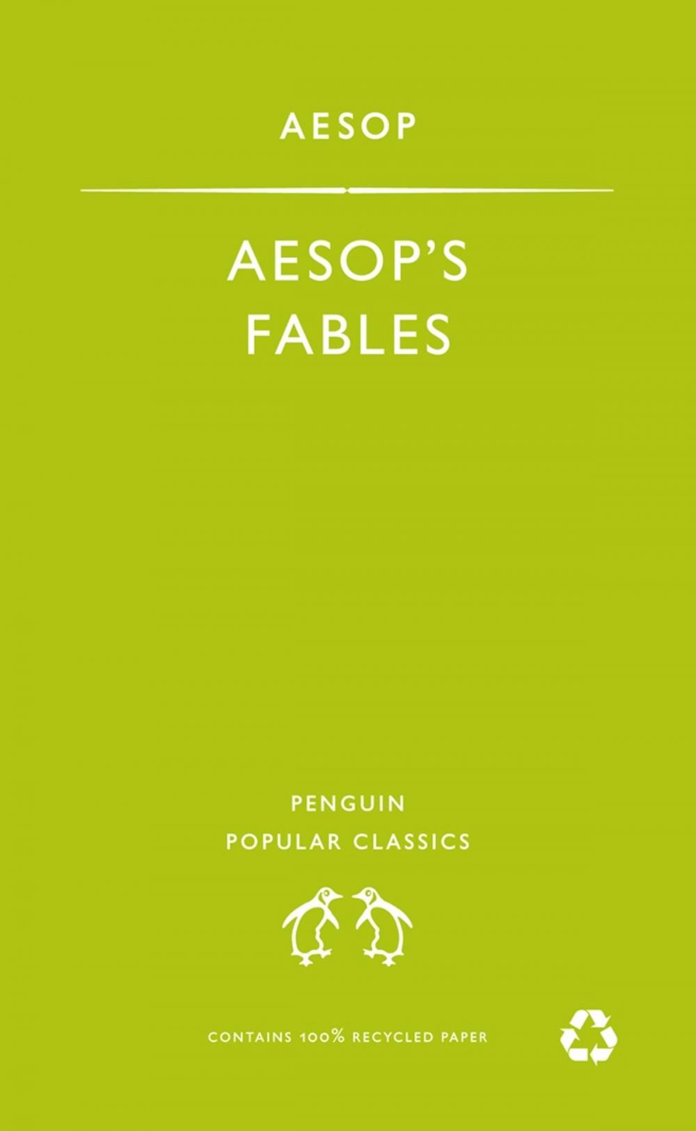 Big bigCover of Aesop's Fables