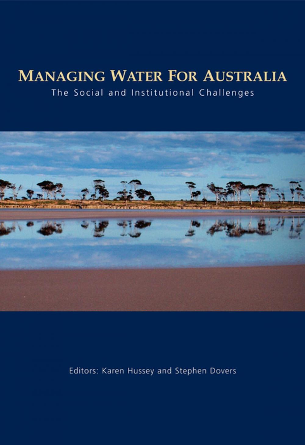 Big bigCover of Managing Water for Australia