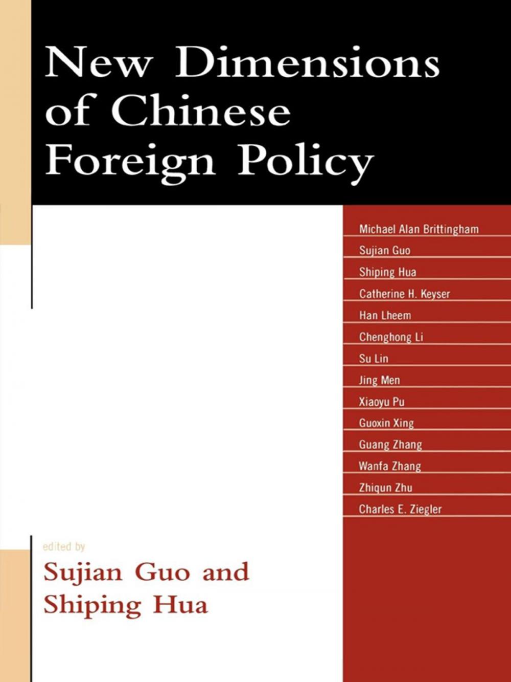 Big bigCover of New Dimensions of Chinese Foreign Policy