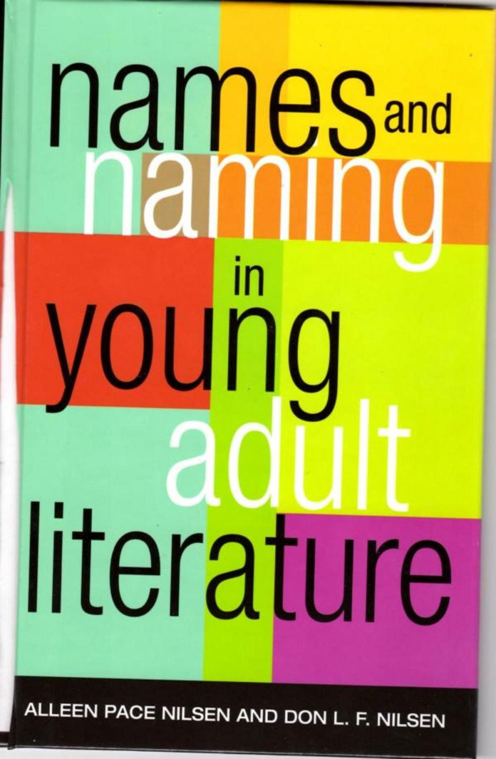 Big bigCover of Names and Naming in Young Adult Literature