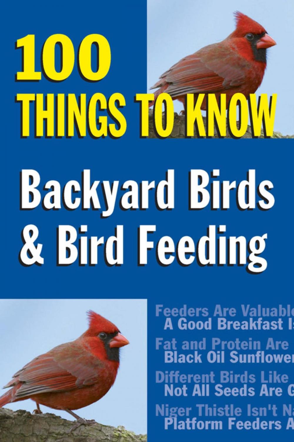 Big bigCover of Backyard Birds & Bird Feeding