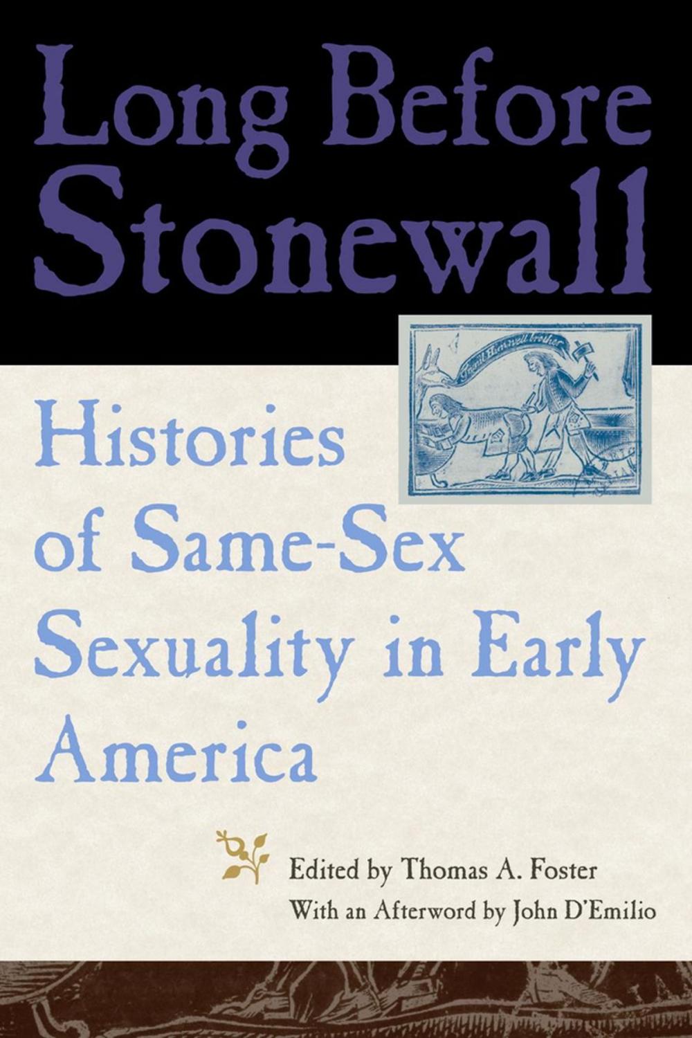 Big bigCover of Long Before Stonewall