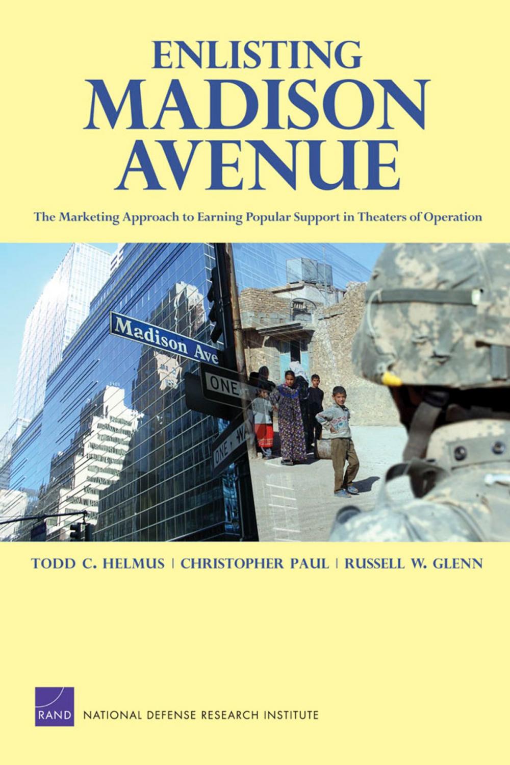 Big bigCover of Enlisting Madison Avenue