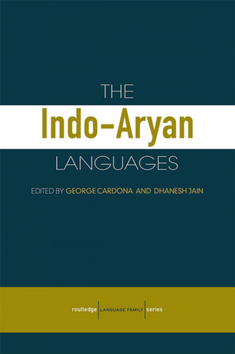 Big bigCover of The Indo-Aryan Languages