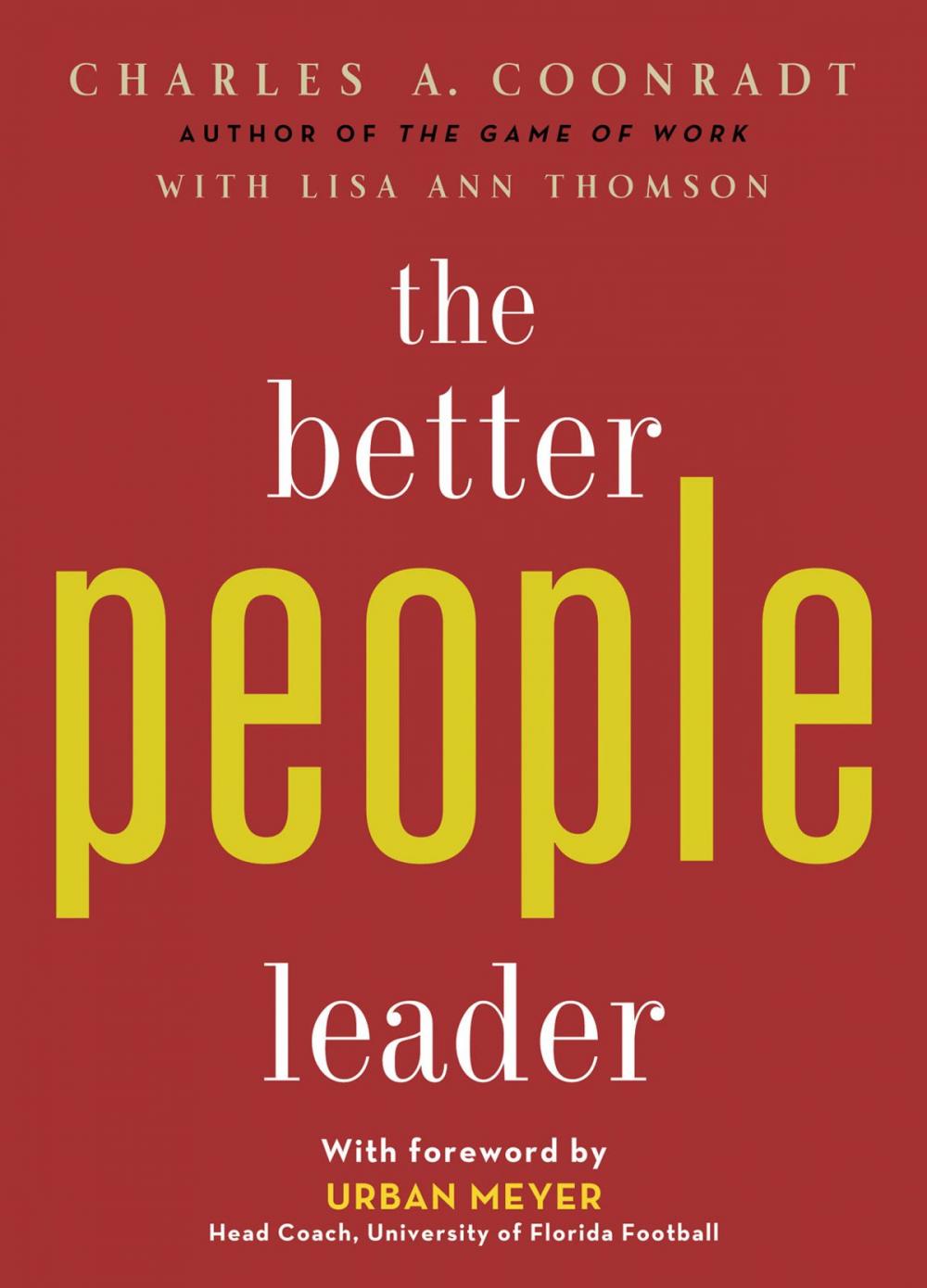 Big bigCover of The Better People Leader