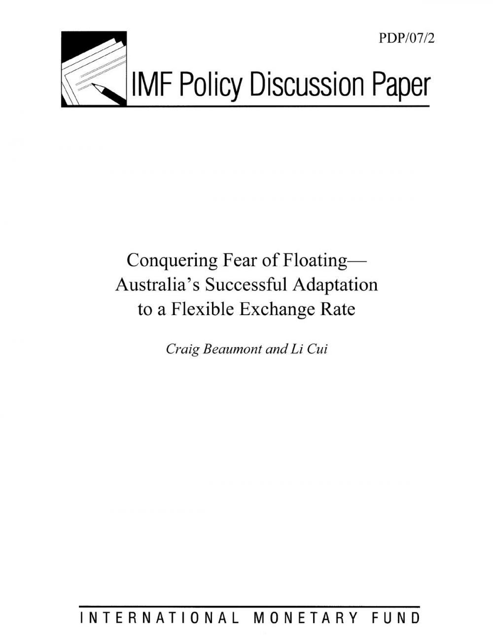 Big bigCover of Conquering Fear of Floating--Australia's Successful Adaptation to a Flexible Exchange Rate