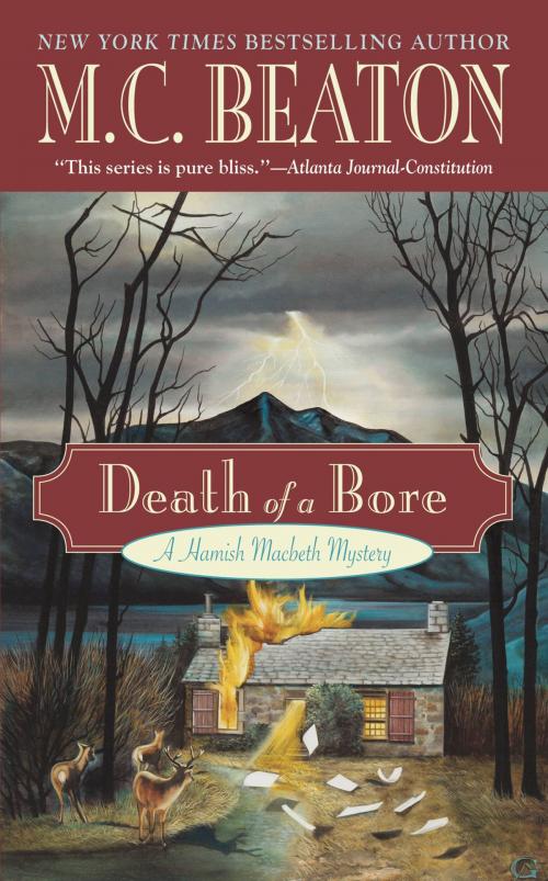 Cover of the book Death of a Bore by M. C. Beaton, Grand Central Publishing