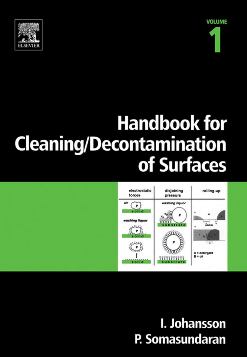 Big bigCover of Handbook for cleaning/decontamination of surfaces