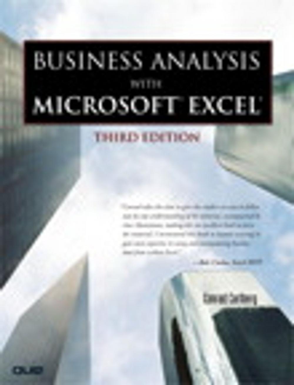 Big bigCover of Business Analysis with Microsoft Excel