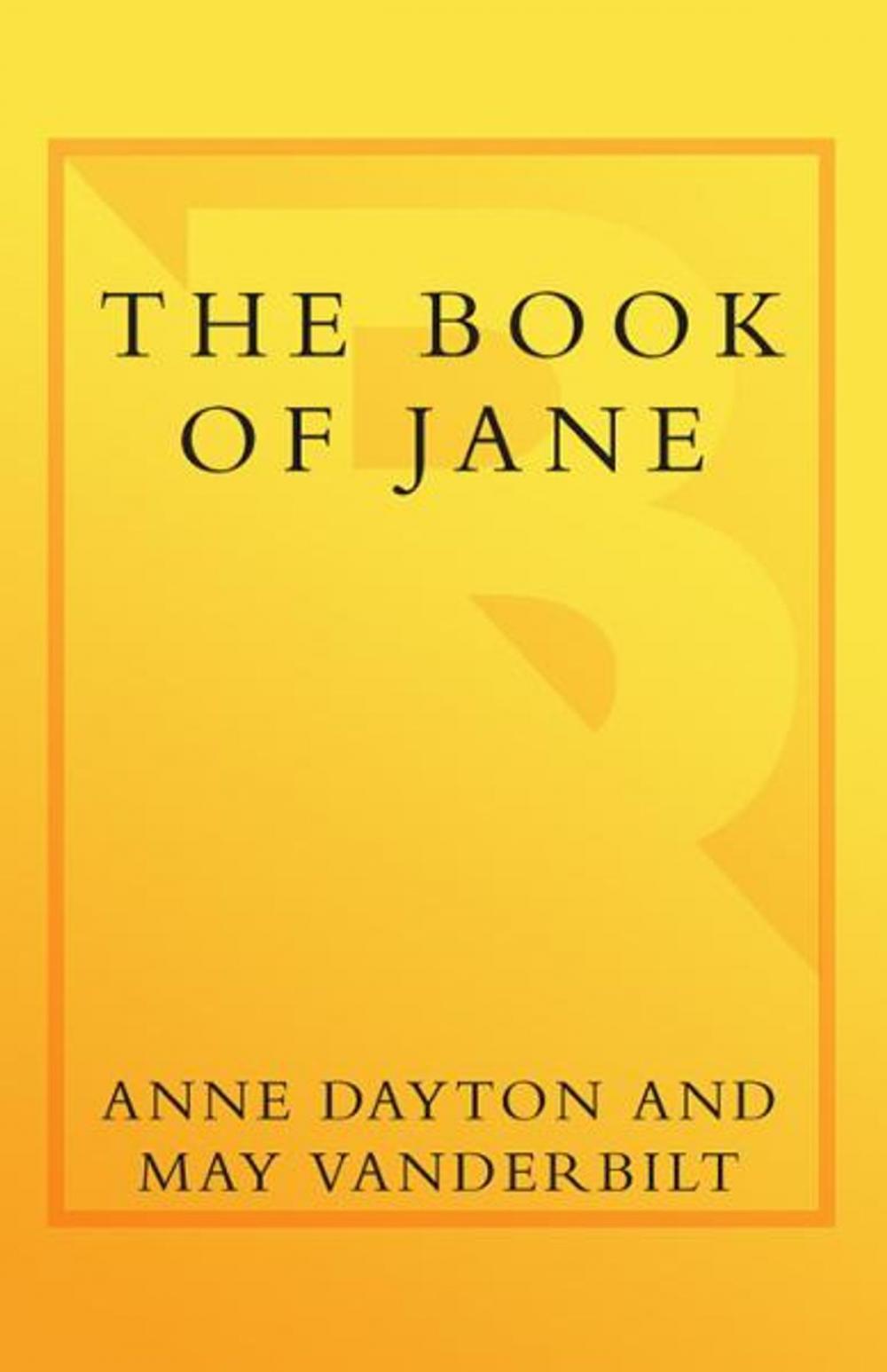 Big bigCover of The Book of Jane