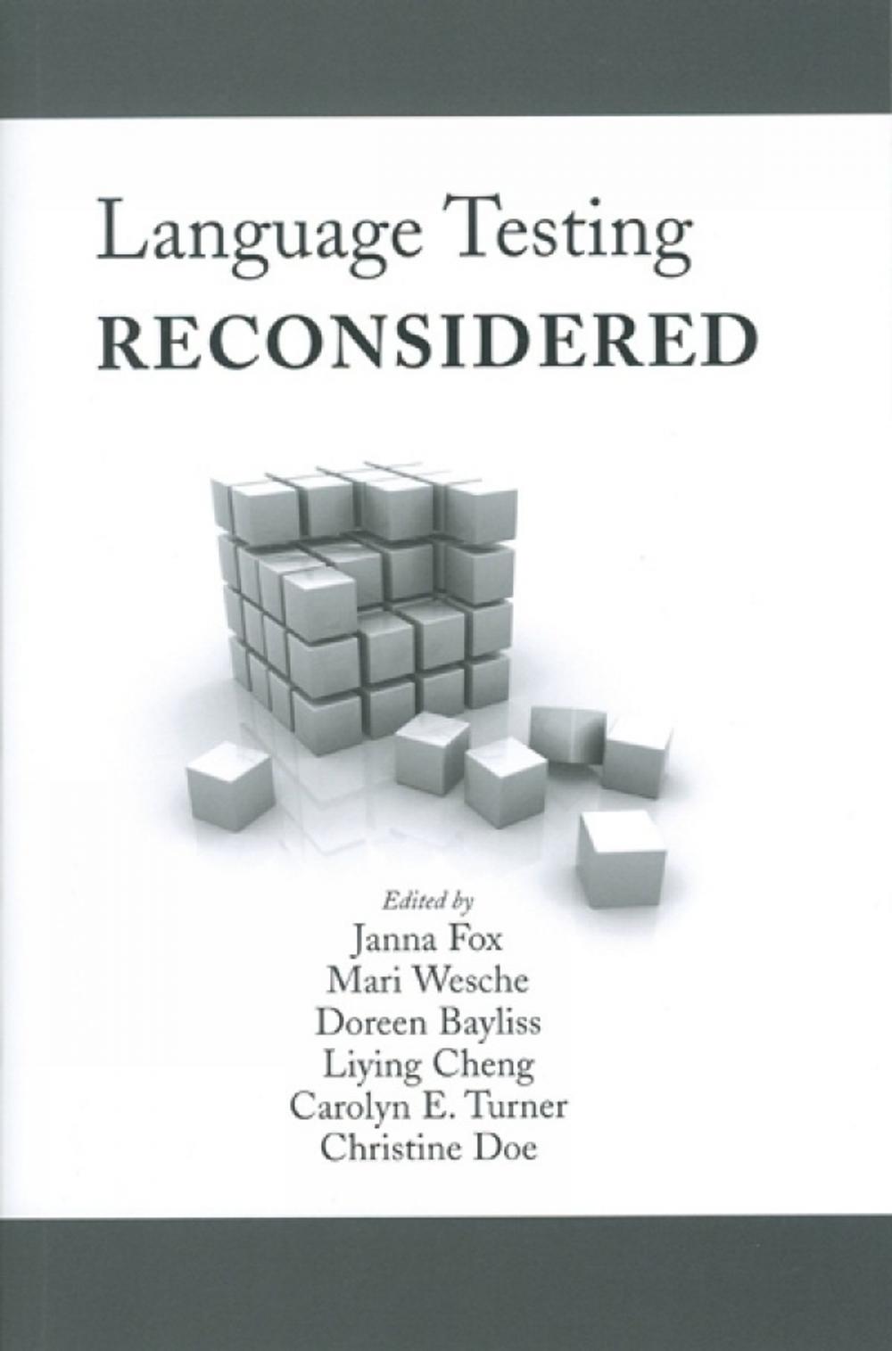 Big bigCover of Language Testing Reconsidered