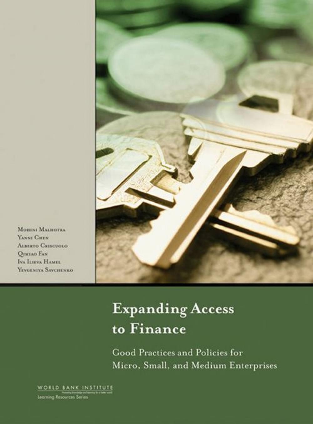 Big bigCover of Expanding Access to Finance: Good Practices and Policies for Micro Small and Medium Enterprises