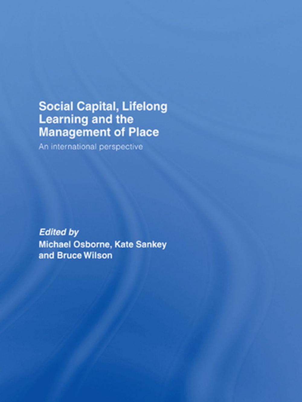 Big bigCover of Social Capital, Lifelong Learning and the Management of Place