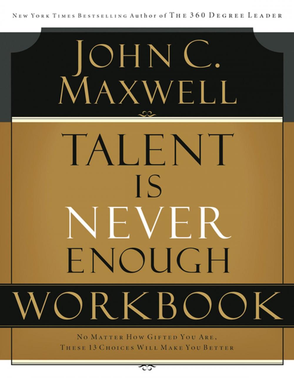 Big bigCover of Talent is Never Enough Workbook