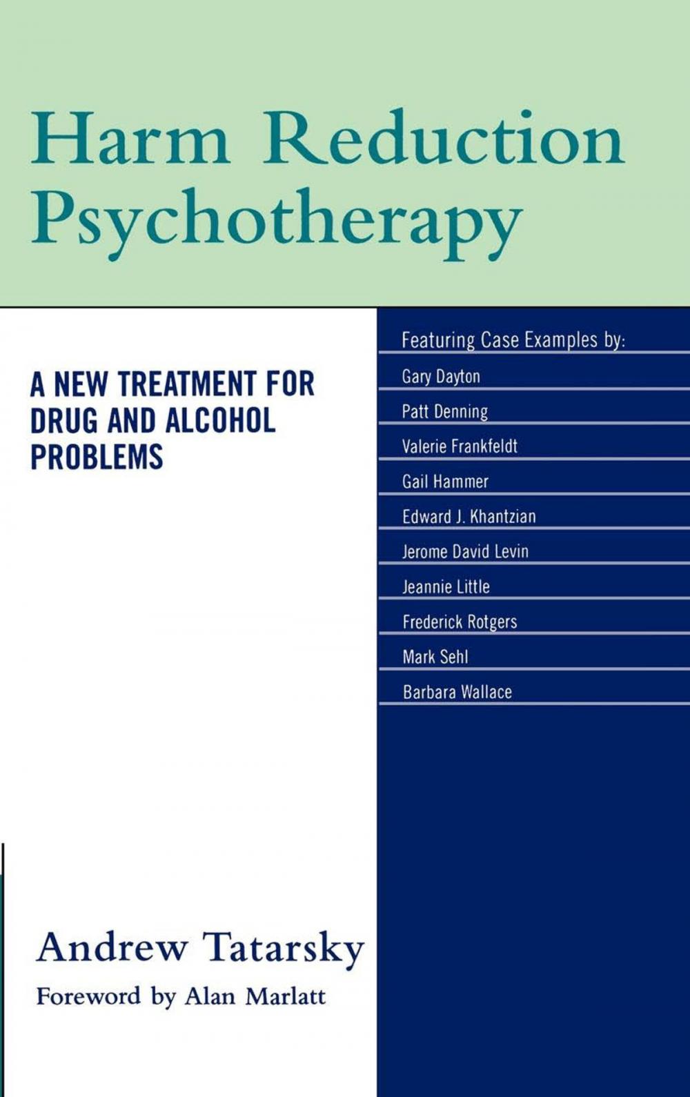 Big bigCover of Harm Reduction Psychotherapy