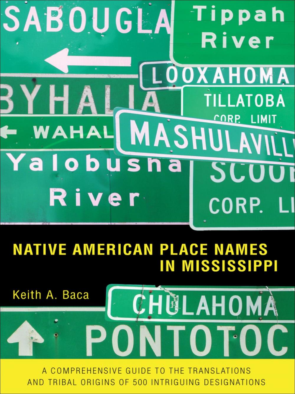 Big bigCover of Native American Place Names in Mississippi