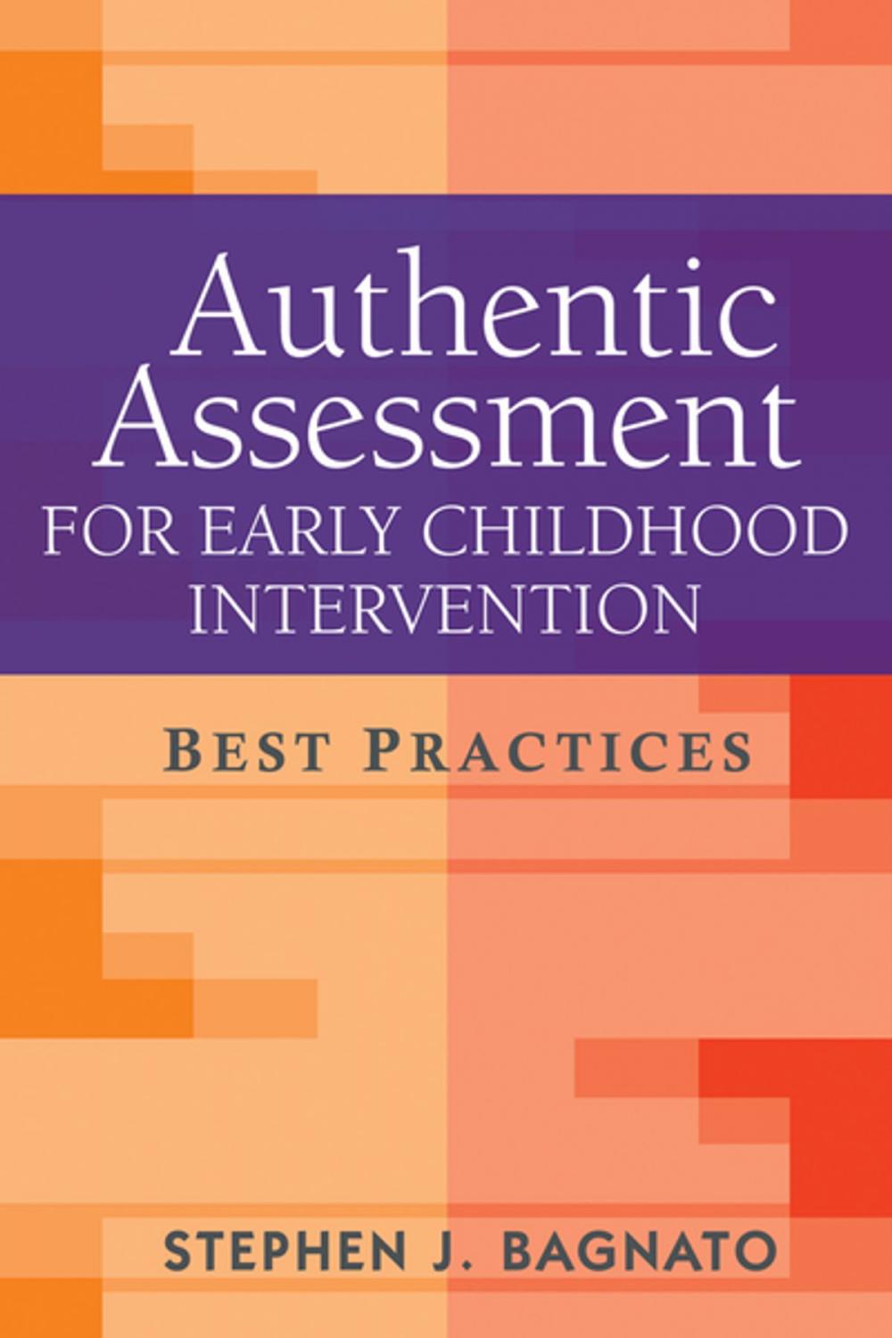 Big bigCover of Authentic Assessment for Early Childhood Intervention