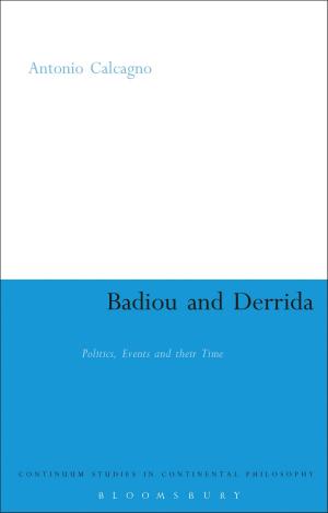 Cover of the book Badiou and Derrida by David Horner, Robin Havers, Professor Alastair Finlan, Mark J Grove, Paul Collier, Geoffrey Jukes, Russell Hart, Stephen A. Hart, Philip D. Grove