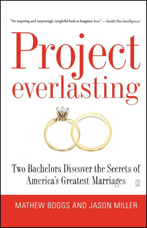Cover of the book Project Everlasting by Mathew Boggs, Jason Miller, Touchstone
