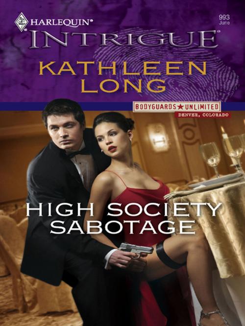 Cover of the book High Society Sabotage by Kathleen Long, Harlequin