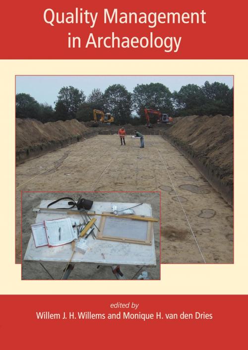 Cover of the book Quality Management in Archaeology by Willem Willems, Oxbow Books