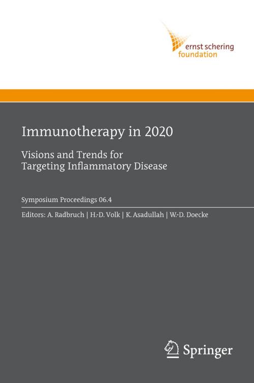 Cover of the book Immunotherapy in 2020 by , Springer Berlin Heidelberg
