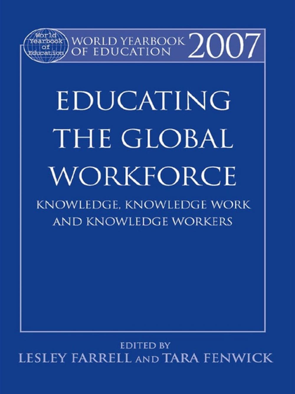 Big bigCover of World Yearbook of Education 2007