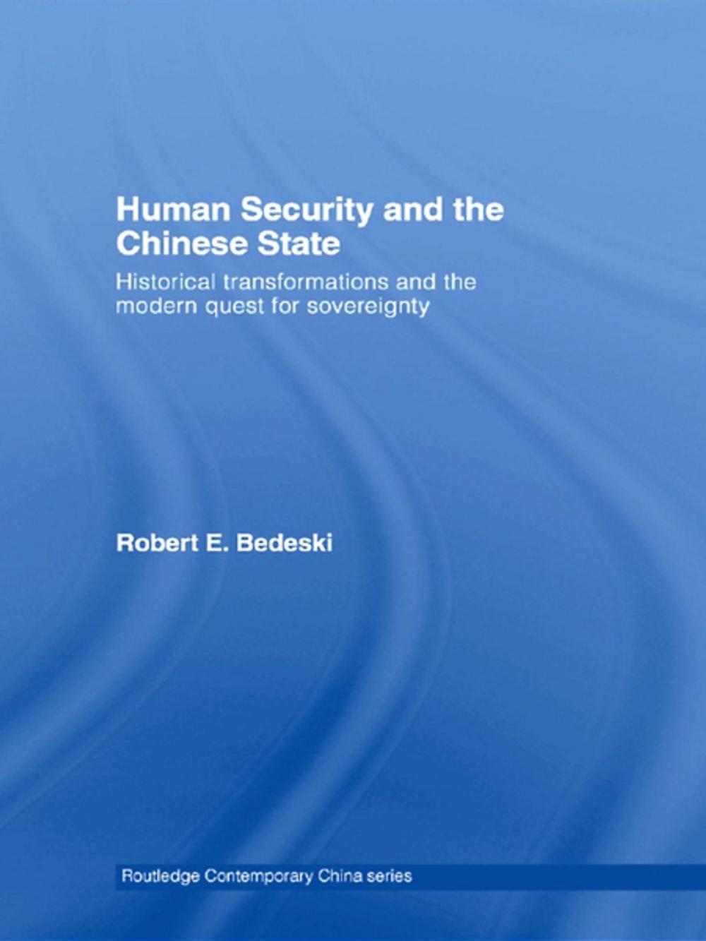 Big bigCover of Human Security and the Chinese State