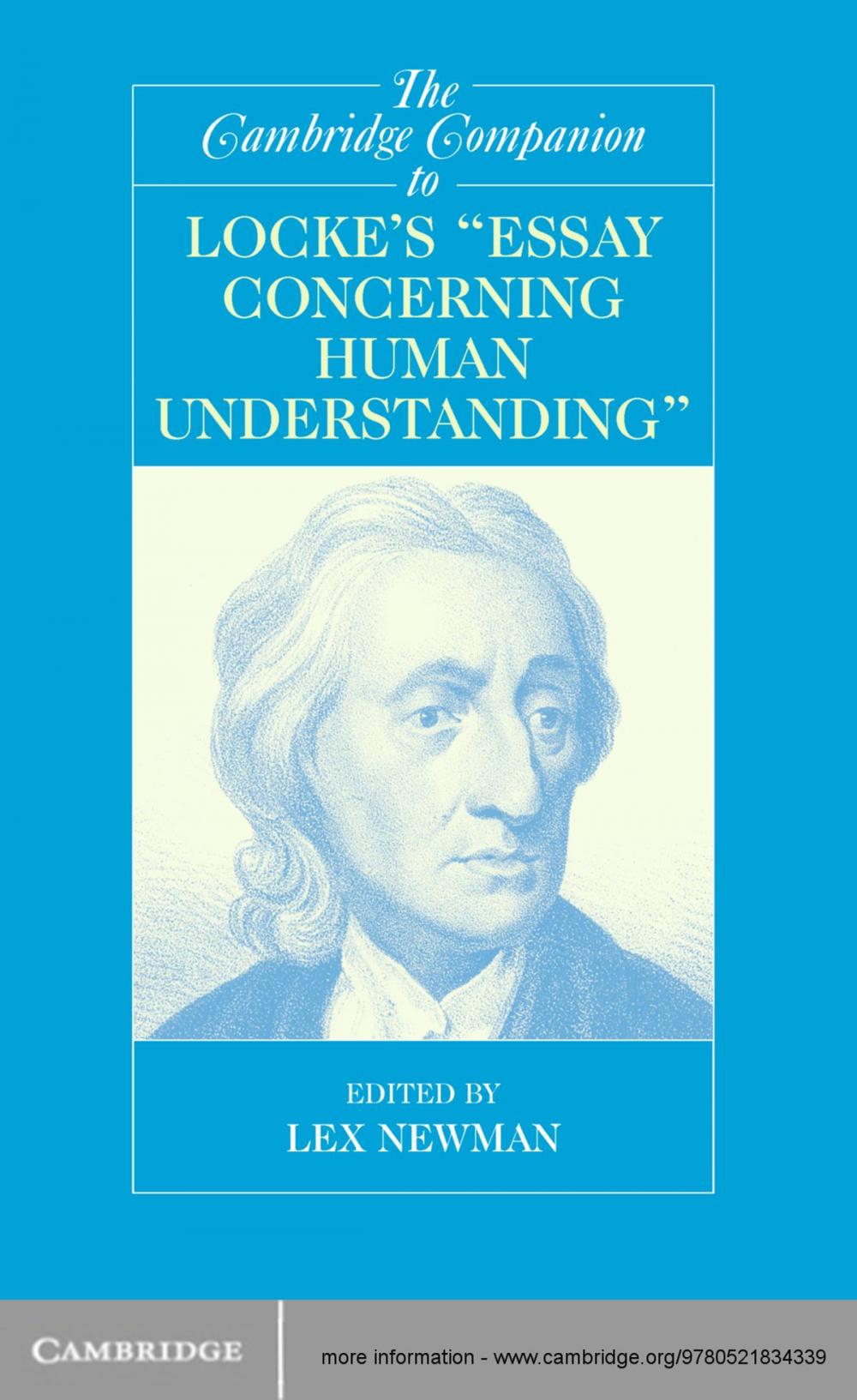 Big bigCover of The Cambridge Companion to Locke's 'Essay Concerning Human Understanding'