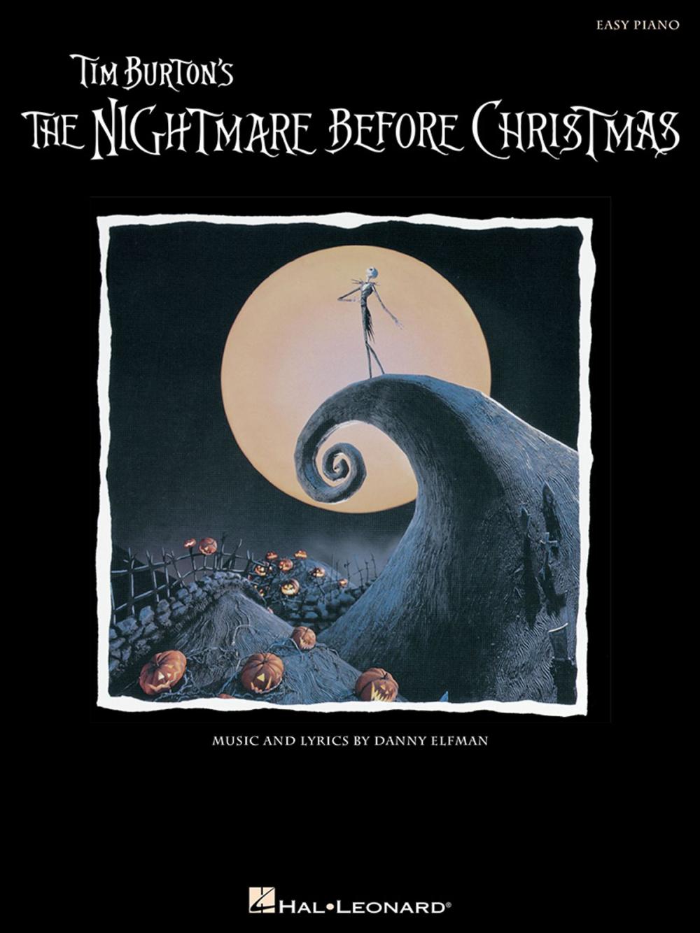 Big bigCover of The Nightmare Before Christmas Songbook