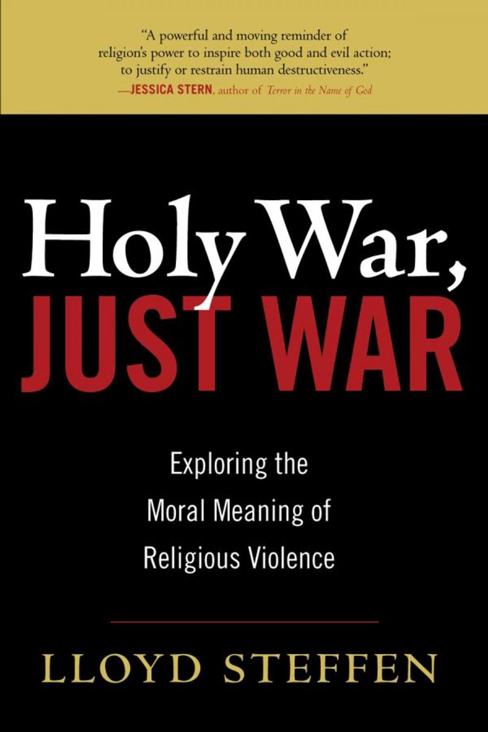 Big bigCover of Holy War, Just War