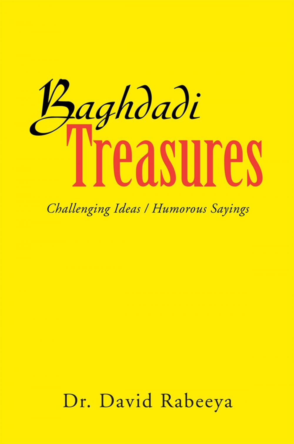 Big bigCover of Baghdadi Treasures