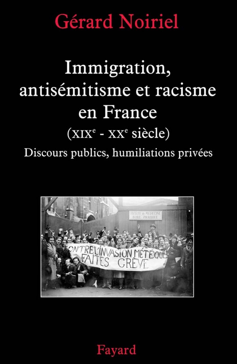 Big bigCover of Immigration, antisémitisme et racisme en France (XIXe-XXe siècle)