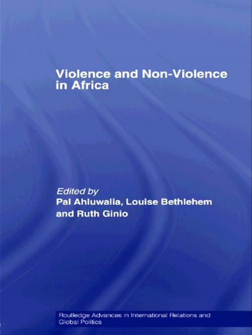 Cover of the book Violence and Non-Violence in Africa by , Taylor and Francis