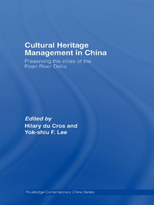 Cover of the book Cultural Heritage Management in China by , Taylor and Francis