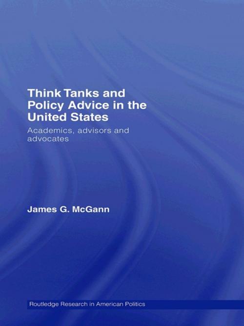 Cover of the book Think Tanks and Policy Advice in the US by , Taylor and Francis