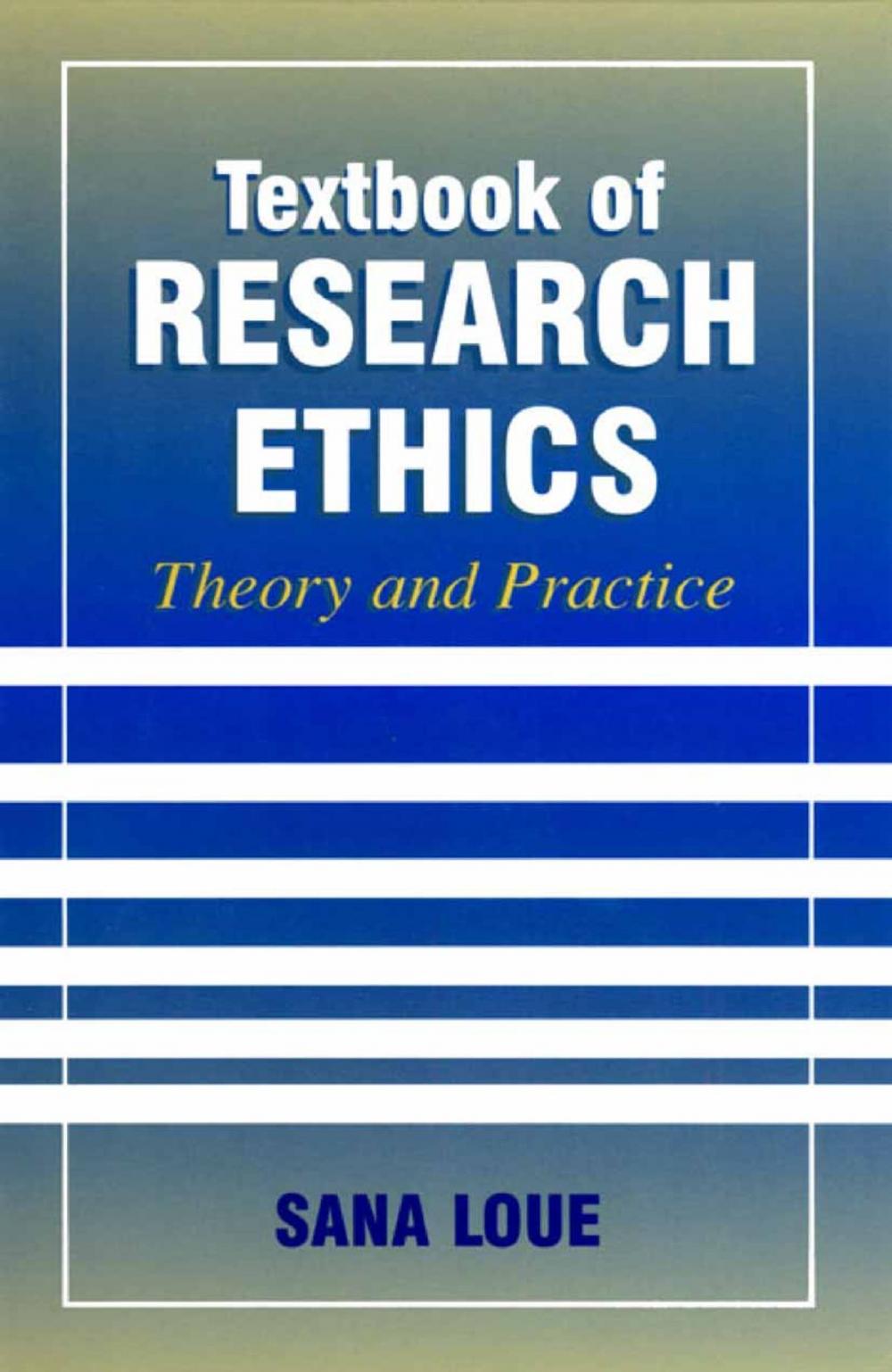 Big bigCover of Textbook of Research Ethics