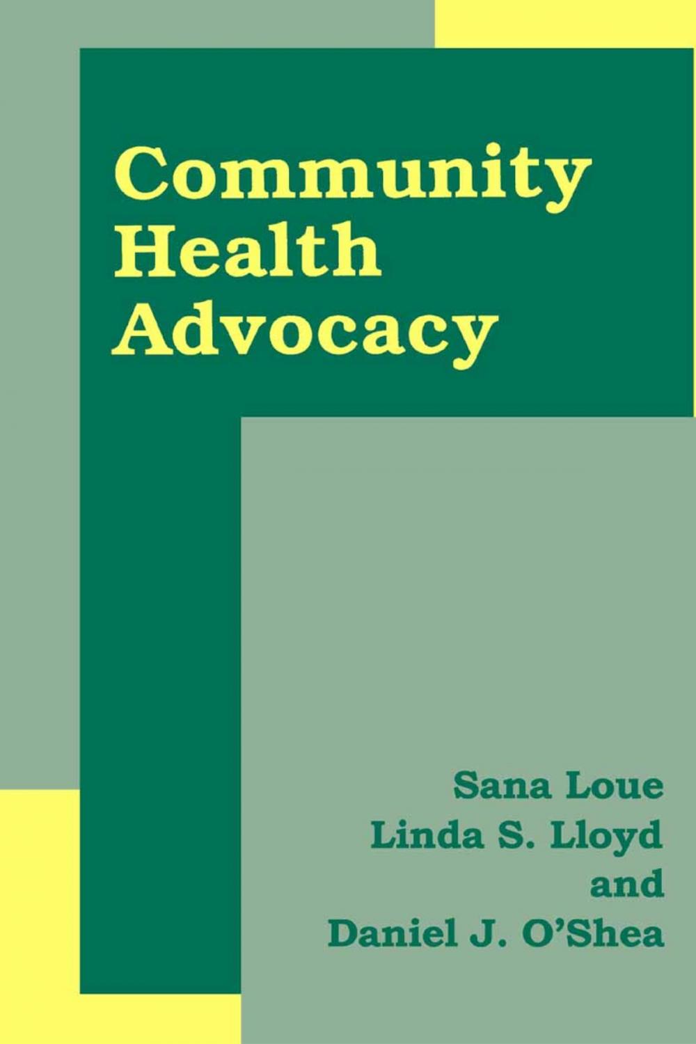 Big bigCover of Community Health Advocacy