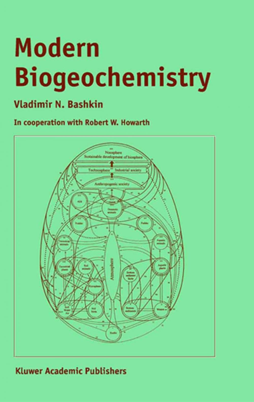 Big bigCover of Modern Biogeochemistry