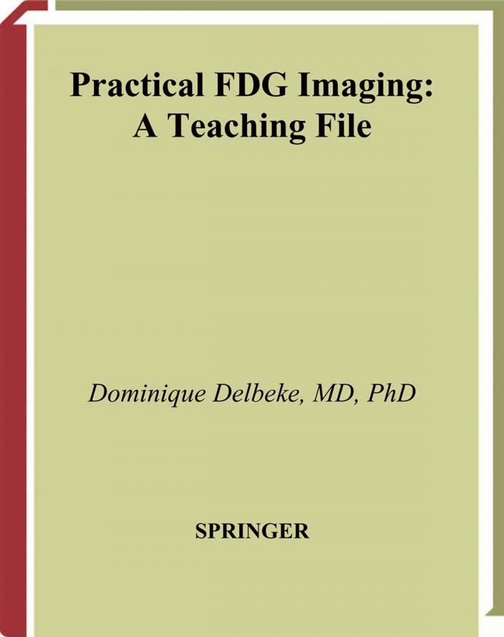 Big bigCover of Practical FDG Imaging