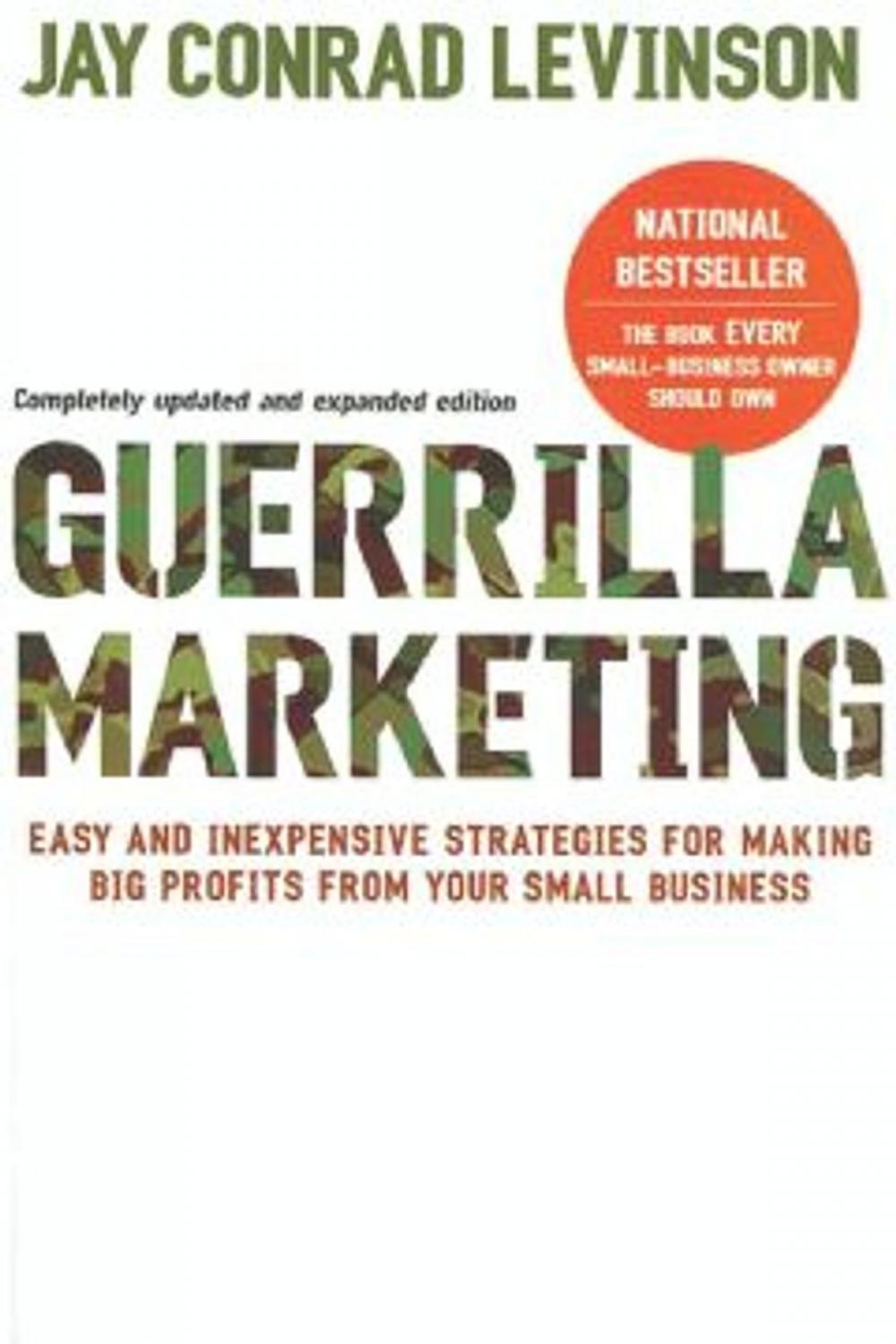 Big bigCover of Guerrilla Marketing, 4th edition