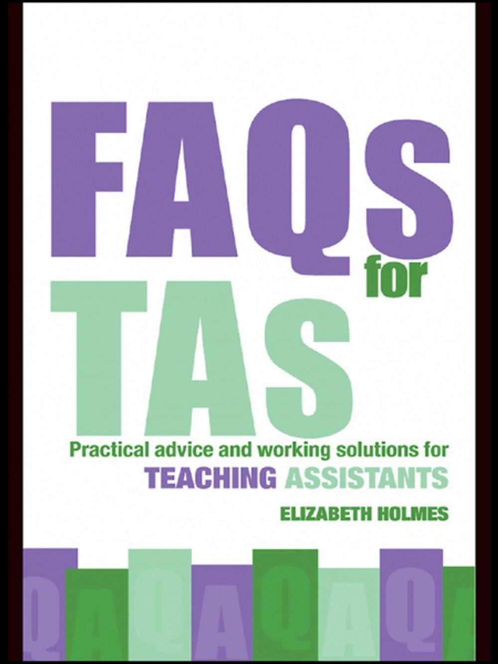 Big bigCover of FAQs for TAs