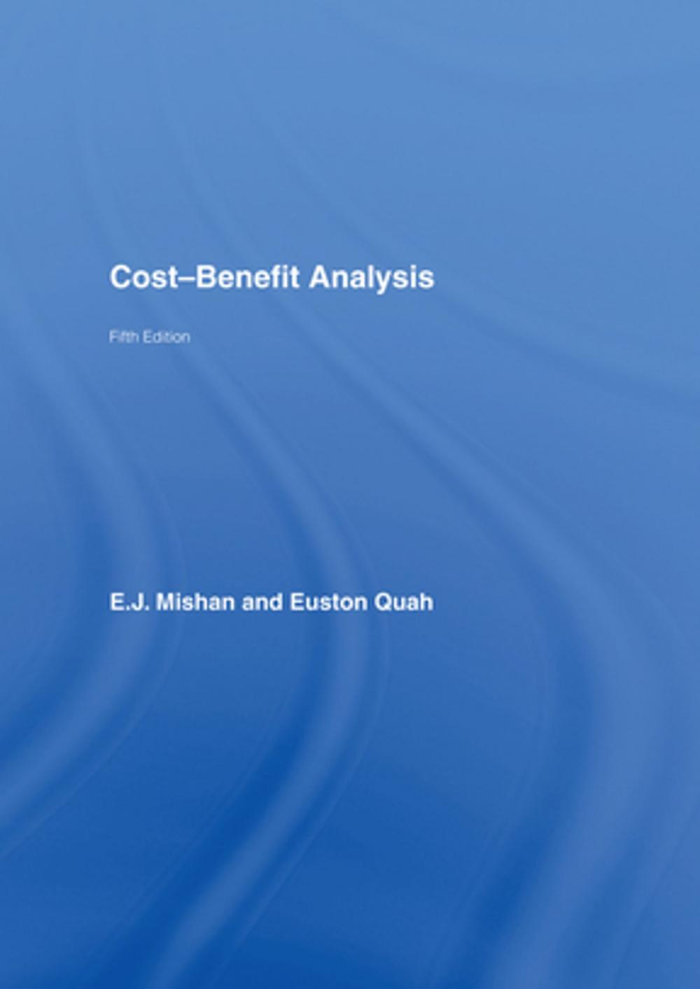 Big bigCover of Cost-Benefit Analysis