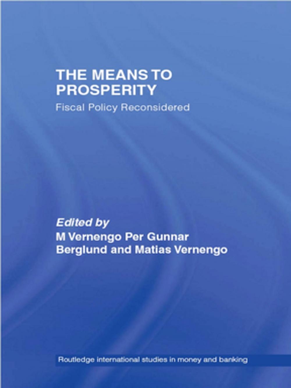 Big bigCover of The Means to Prosperity