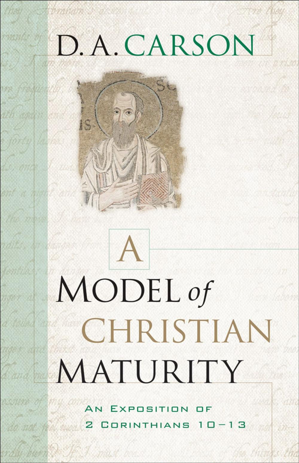Big bigCover of A Model of Christian Maturity