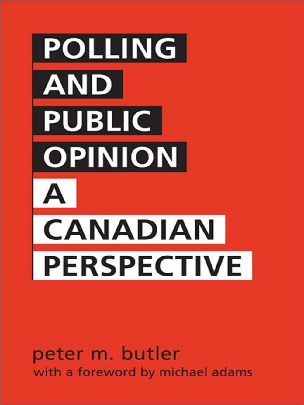 Big bigCover of Polling and Public Opinion