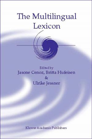 Cover of the book The Multilingual Lexicon by H.A. Snellen