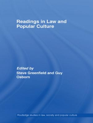 Cover of the book Readings in Law and Popular Culture by Amy Ansell