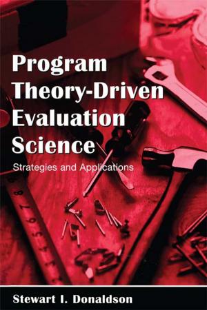 Cover of the book Program Theory-Driven Evaluation Science by 